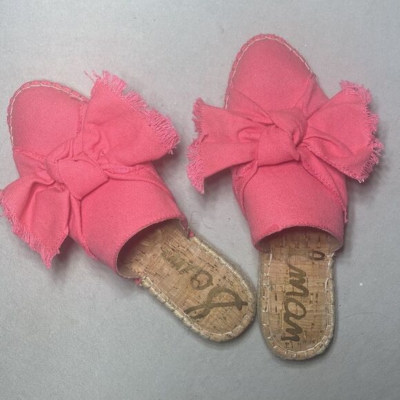 NWOB MSRP $100 SAM EDELMAN LYNDA ESPADRILLE MULE Women's Size 6.5 - Picture 6 of 9